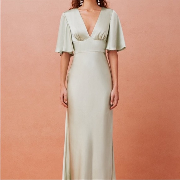 NWOT Keepsake Ultraviolet Gown Jade size small green dress